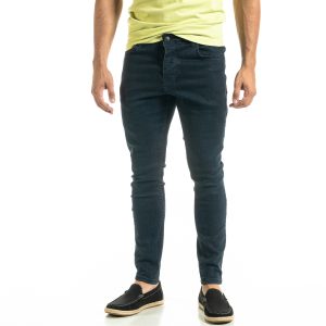 Ανδρικό μπλε τζιν Basic Slim fit