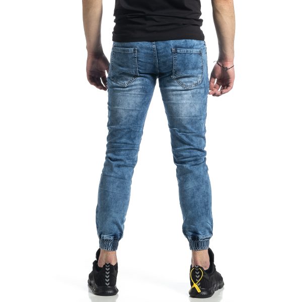 Ανδρικό μπλε τζιν Jogger