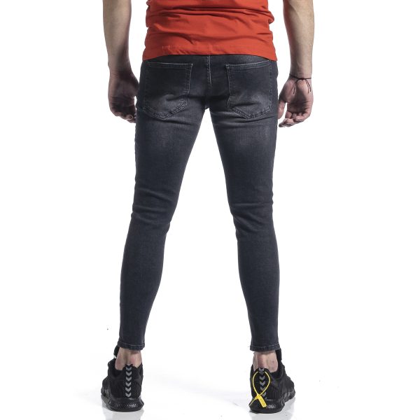 Ανδρικό μαύρο τζιν KA7