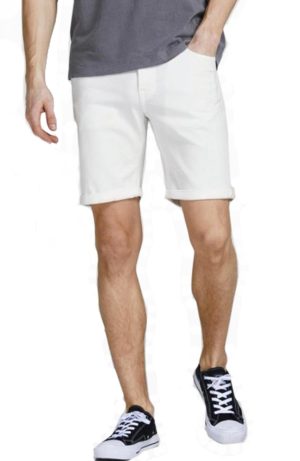 ΒΕΡΜΟΥΔΑ JACK & JONES JPSTRICK JJICON SHORTS AMA WHITE JACK&JONES
