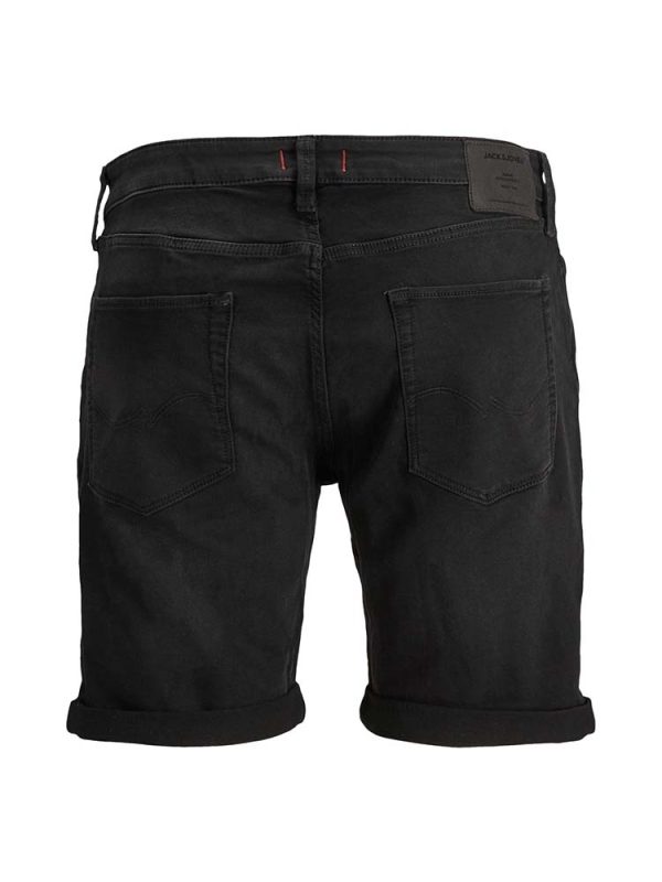 ΤΖΙΝ ΒΕΡΜΟΥΔΑ JACK & JONES JJIRICK JJICON SHORTS GE 010 I.K STS BLACK JACK&JONES