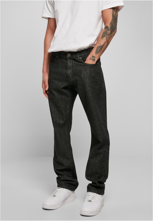 Organic Straight Leg Denim UC Men TB Black Washed