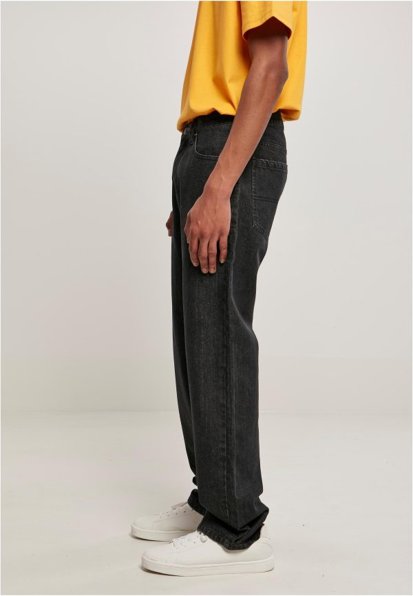 Organic Straight Leg Denim UC Men TB Black Washed