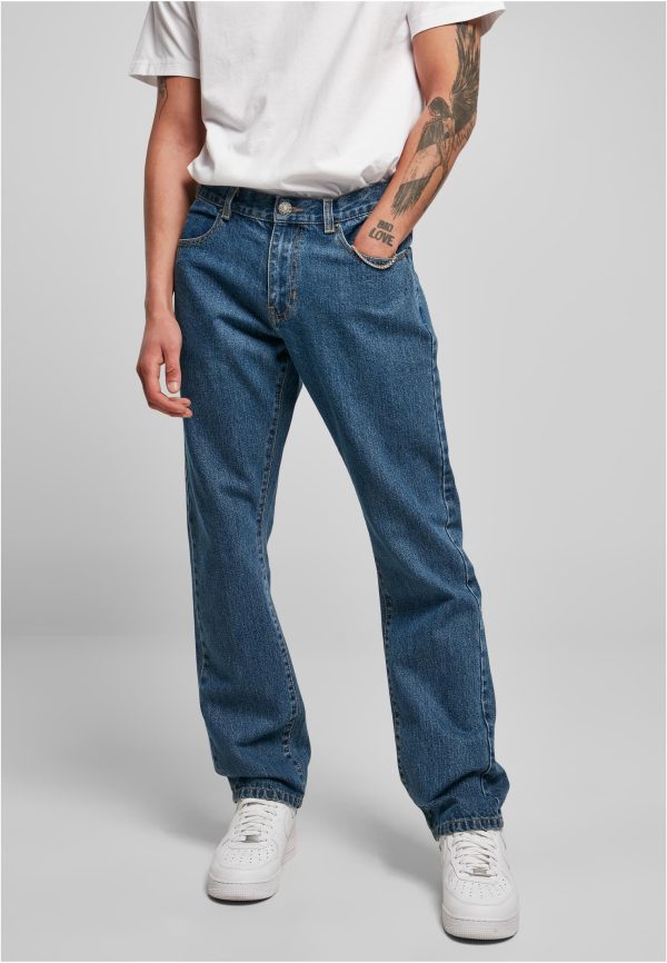 Organic Straight Leg Denim UC Men TB Midnight Indigo Washed