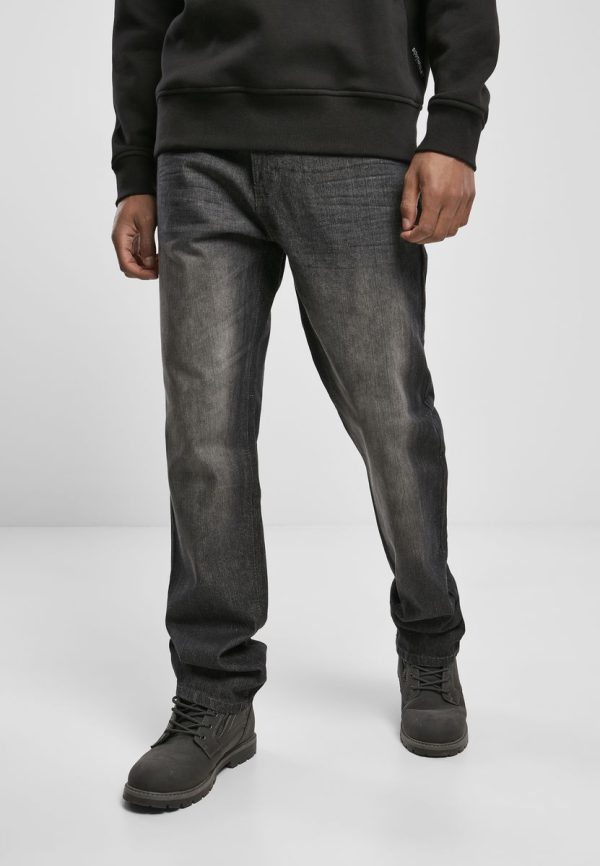 Παντελόνι Streaky Basic Denim Regular Fit Southpole SP Black.Sand