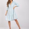 Μπλε Soft Denim Loose Φορεμα