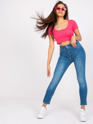 Μπλε Skinny Jean Παντελονι