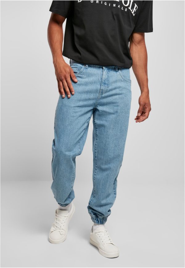 Southpole Spray Logo Denim Southpole SP Midblue Washed