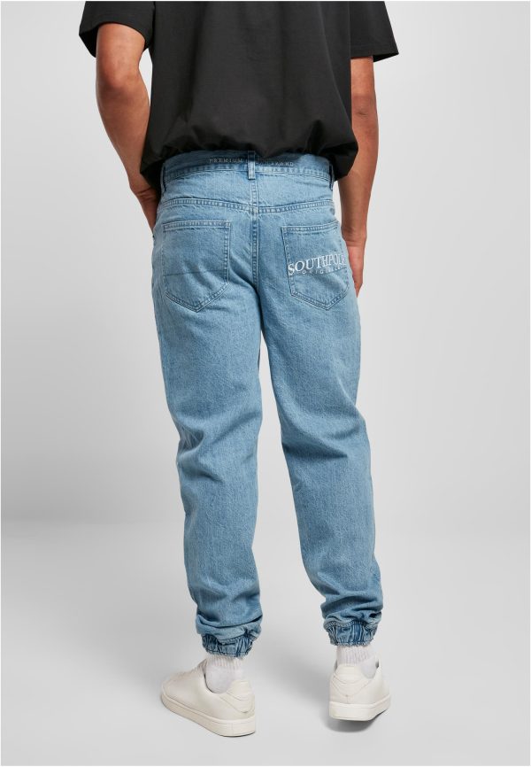 Southpole Spray Logo Denim Southpole SP Midblue Washed