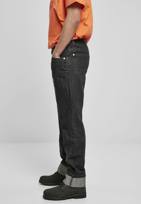 Southpole Turn Up Denim Southpole SP Black Washed