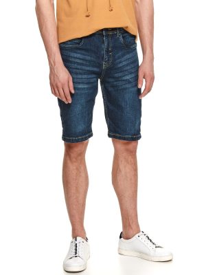 Μπλε Denim Jean Βερμουδα Μπλε Denim Jean Βερμουδα