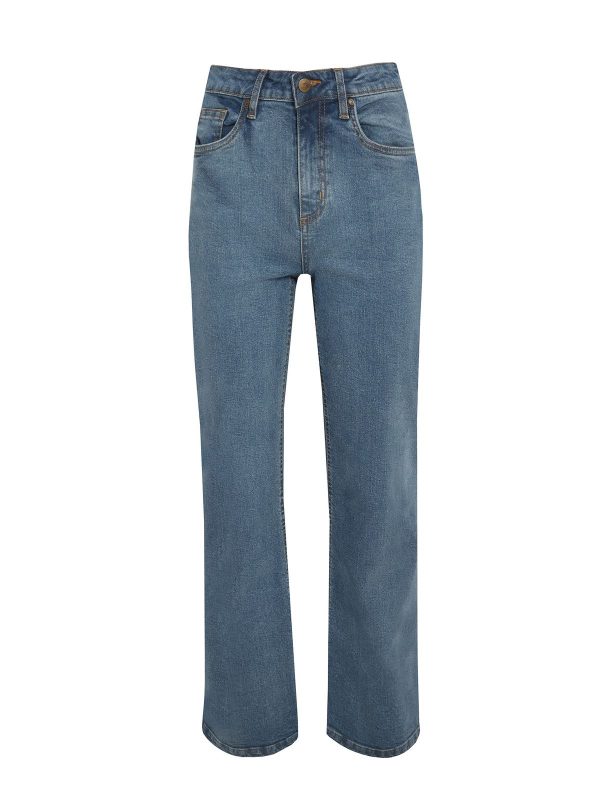 Μπλε Jean Παντελονι Wide Leg