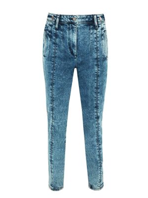 Μπλε Ψηλομεσο Jean 7/8 Μπλε Ψηλομεσο Jean 7/8