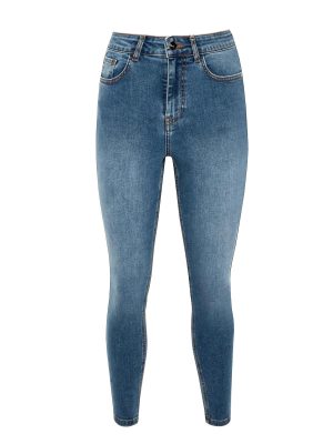 Μπλε Skinny Jean Παντελονι Μπλε Skinny Jean Παντελονι