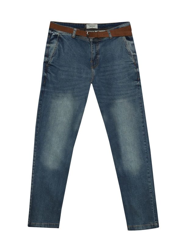 Μπλε Jean Chinos Παντελονι