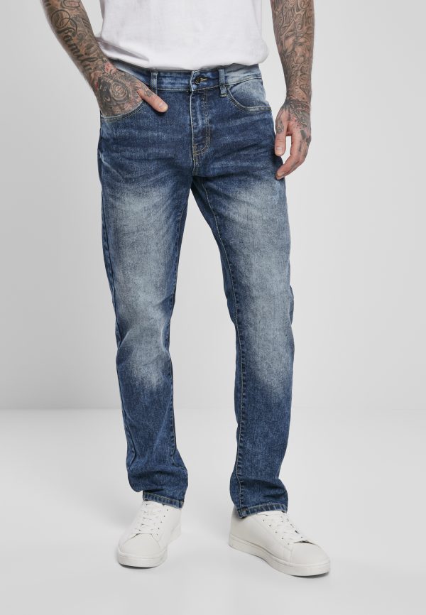 Stretch Basic Denim Skinny Fit Southpole SP Midnight/Sand Blue