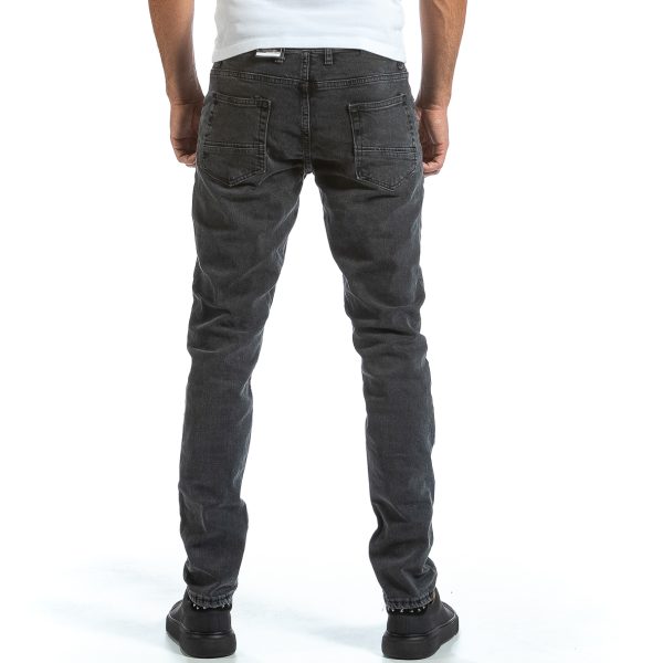 Ανδρικό γκρι τζιν Long Slim