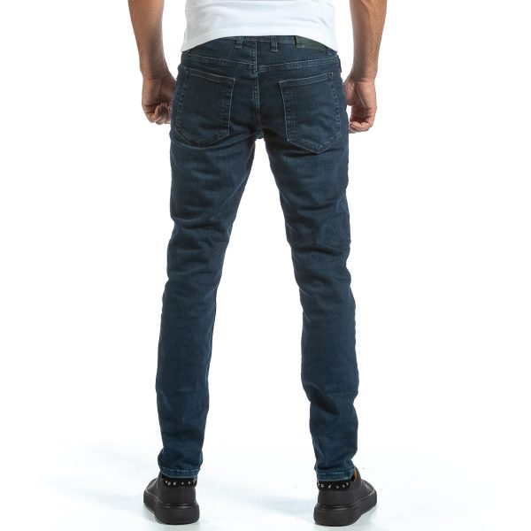 Ανδρικό μπλε τζιν Basic Long Slim