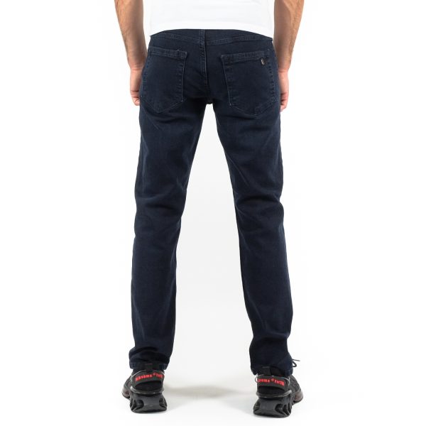 Ανδρικό σκούρο μπλε τζιν Blackzi