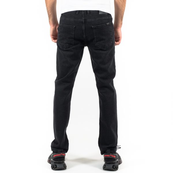 Ανδρικό μαύρο τζιν Blackzi
