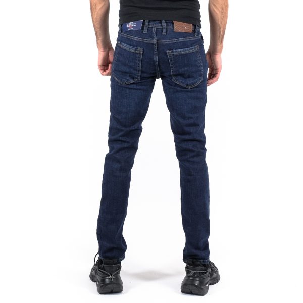 Ανδρικό σκούρο μπλε τζιν Blackzi