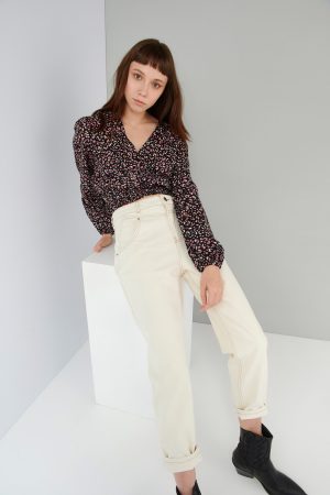 Τζην Mid Waist Boyfit Natural