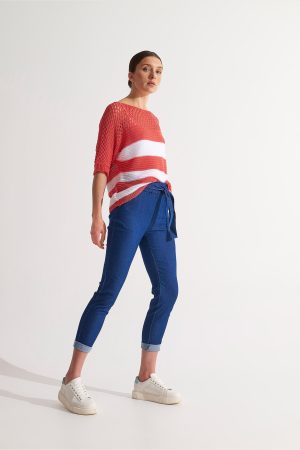 Jean Με Δεσιμο Blue