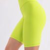 Estee Fluo yellow Ψηλόμεσο Biker pushup – σύσφιξης σε Neon χρώματα. 3