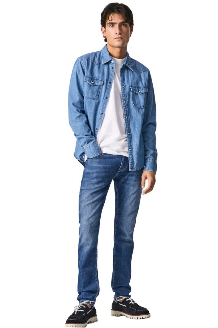 Pepe Jeans 'Stanley' Taper Fit Denim Παντελόνι Ανδρικό 2