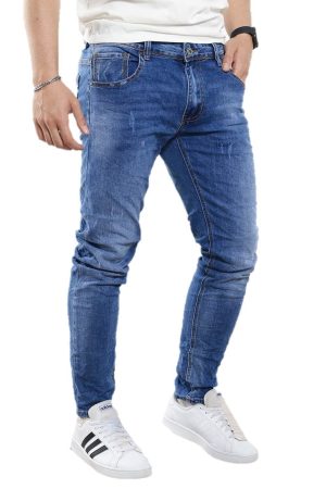 Ανδρικό Τζιν Παντελόνι με Φθορές Ανδρικό Τζιν Παντελόνι με Φθορές