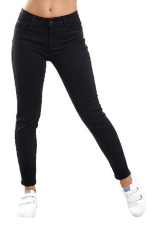 Τζιν Παντελόνι Push Up Μαύρο Τζιν Παντελόνι Push Up Μαύρο