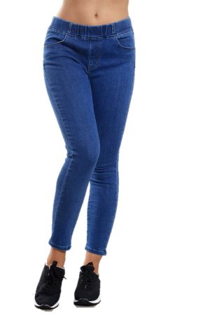 Τζιν Παντελόνι με Λάστιχο στη Μέση Μπλε