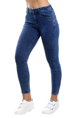 Τζιν Παντελόνι Ελαστικό Μπλε Τζιν Παντελόνι Ελαστικό Μπλε