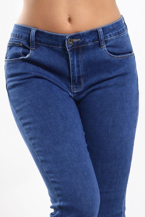 Τζιν Παντελόνι Denim Push Up Μπλε