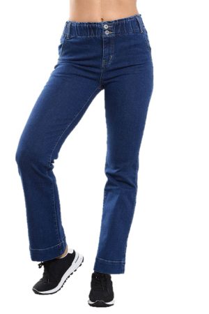 Παντελόνι με Λάστιχο στη Μέση Μπλε