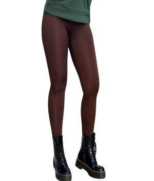 Γυναικείο ισοθερμικό κολάν καφέ