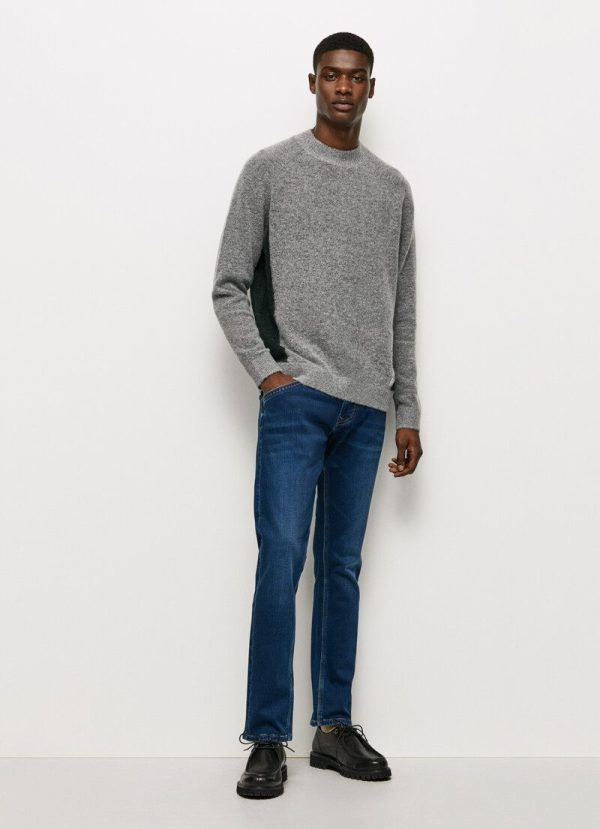 PM206328DN0_000_01_MO Pepe Jeans Track Ανδρικό Παντελόνι Τζιν