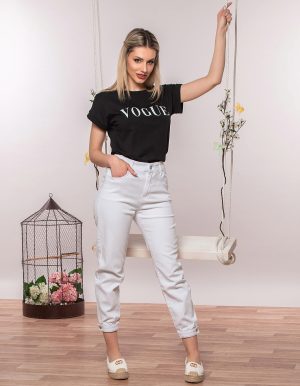 Παντελόνι cargo - Λευκό Παντελόνι cargo - Λευκό